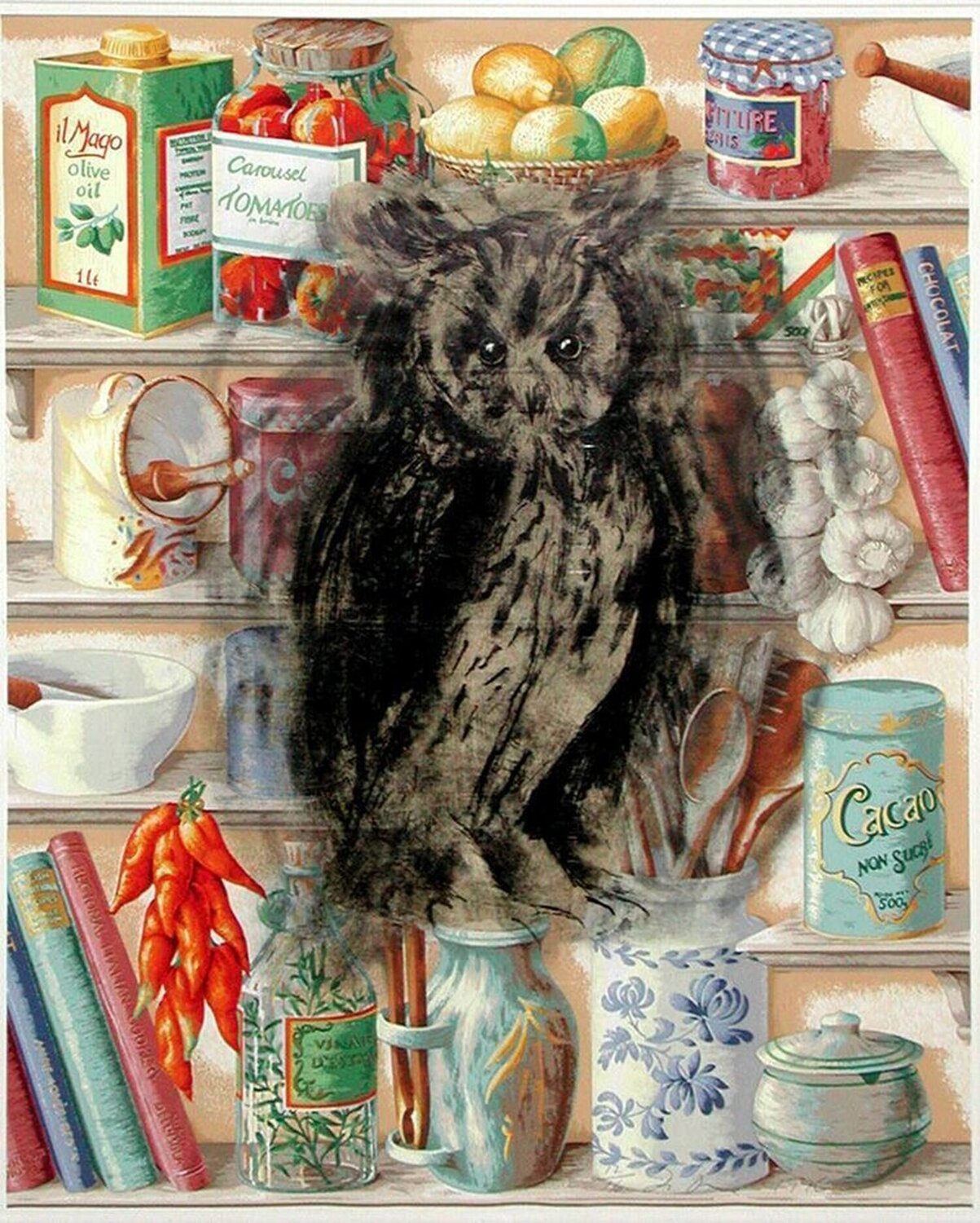 Owl in the Kitchen Jim Dine