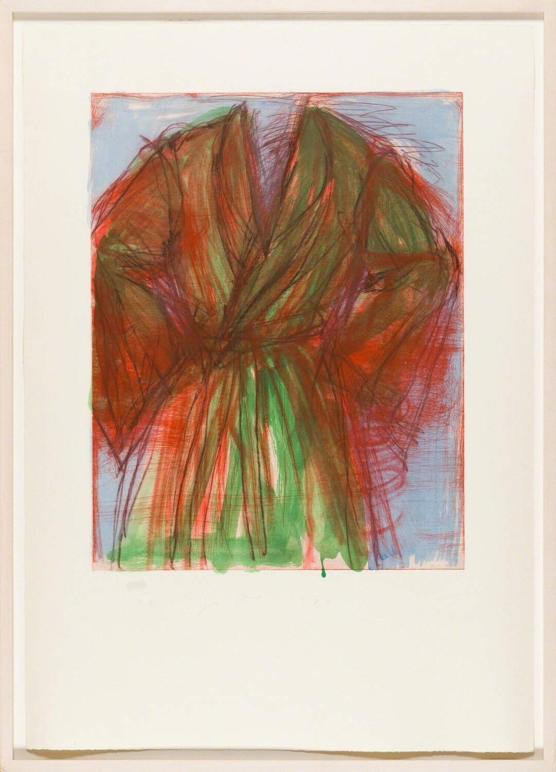 Printing Outdoors Jim Dine