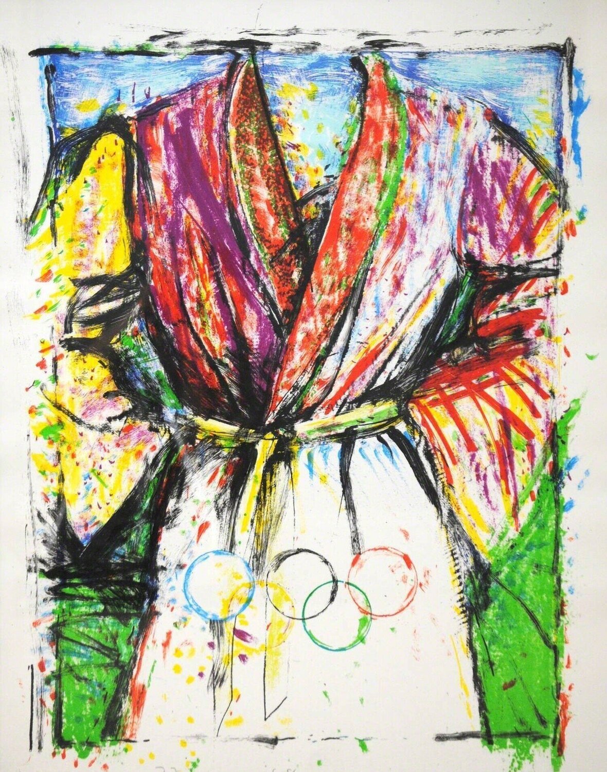 Olympic Robe Jim Dine