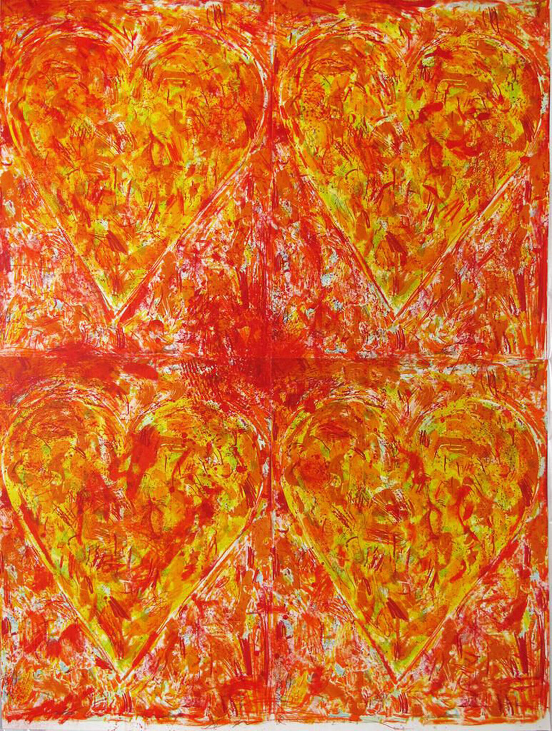 The Red Patch Jim Dine