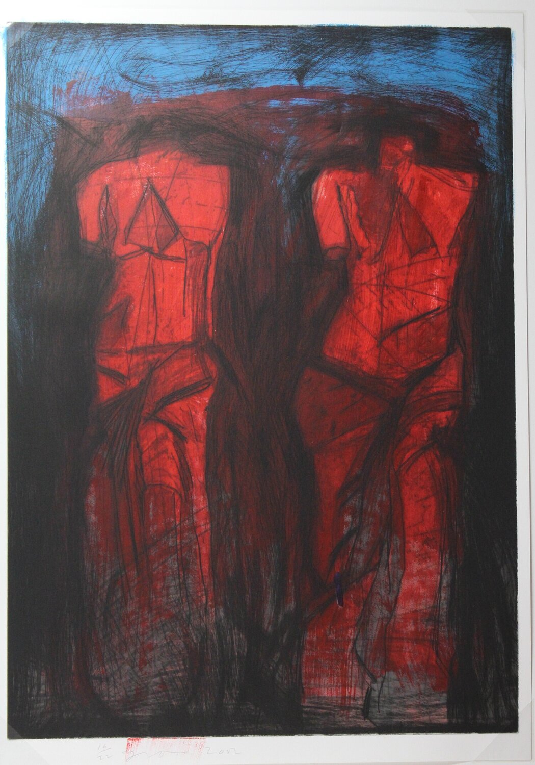 Double Red Venus Jim Dine