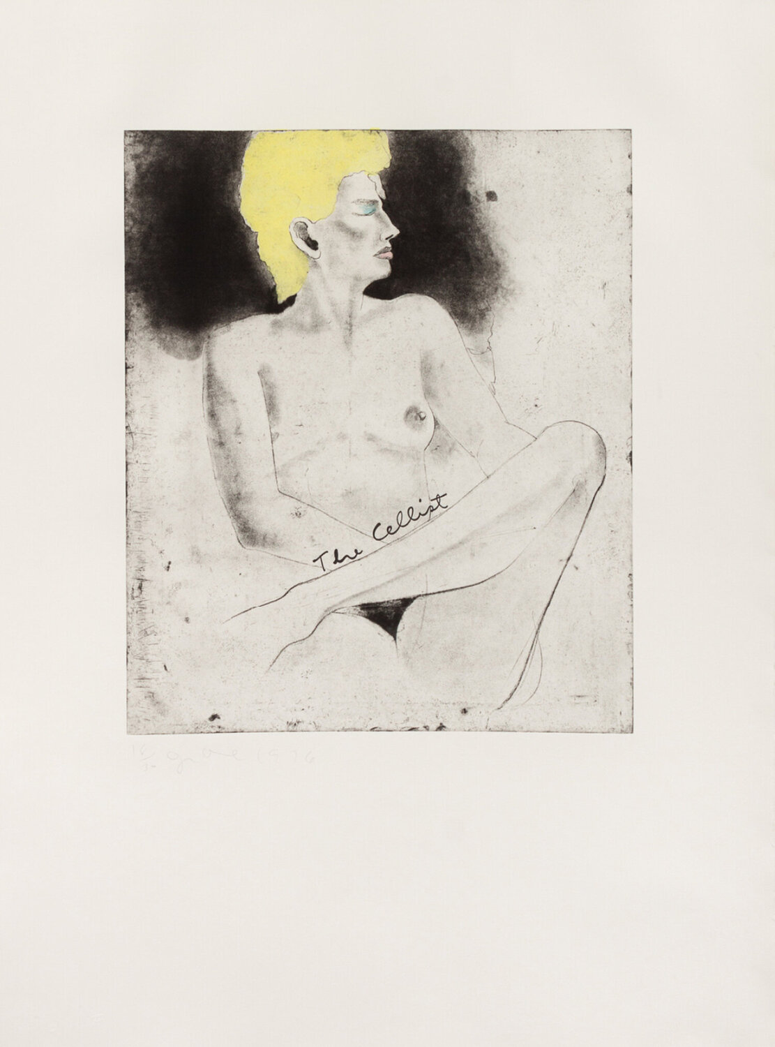 The Cellist Jim Dine