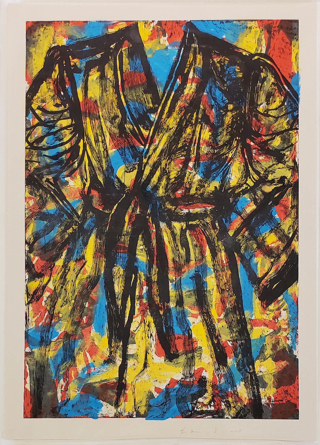Madness and Blue Jim Dine