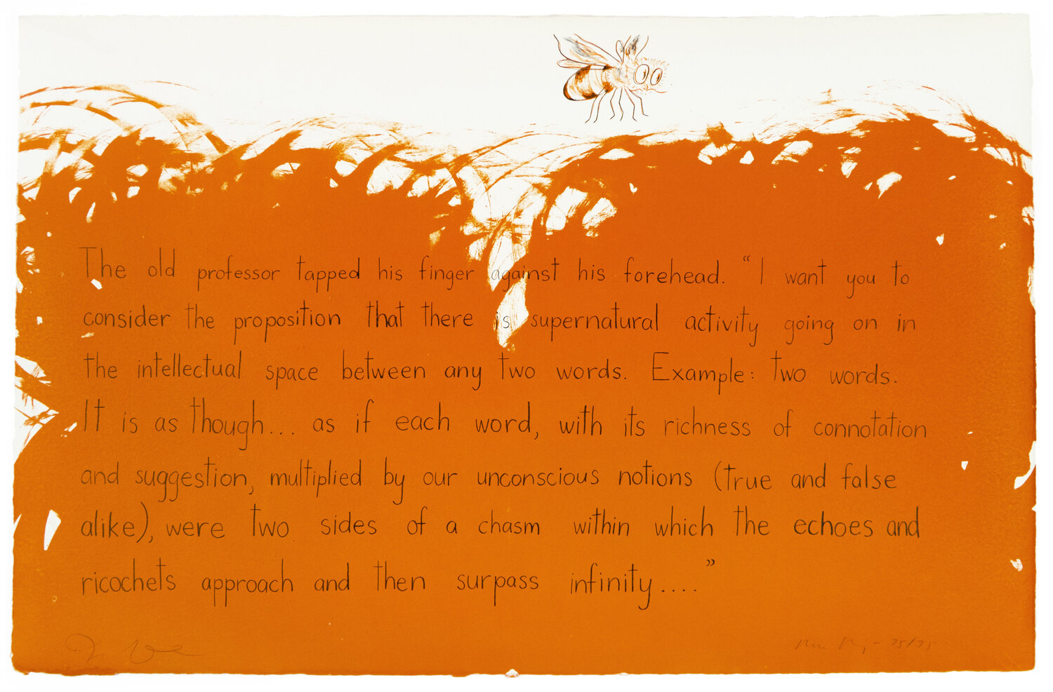 The old professor (Oo La La) Jim Dine