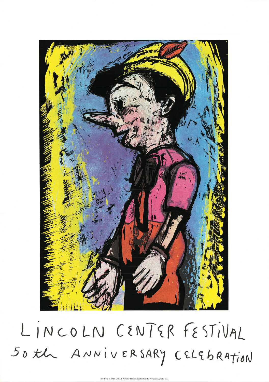 Pinocchio Jim Dine Édition à vendre