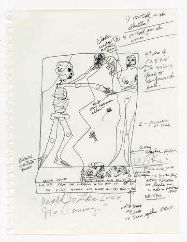 Death is Like Lunch, it's Coming by Joel-Peter Witkin, Work on Paper for Sale on Singulart