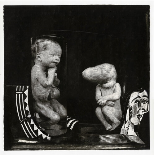 Interior Purgatory: Two Anti-Christs di Joel-Peter Witkin, Fotografia in vendita su Singulart