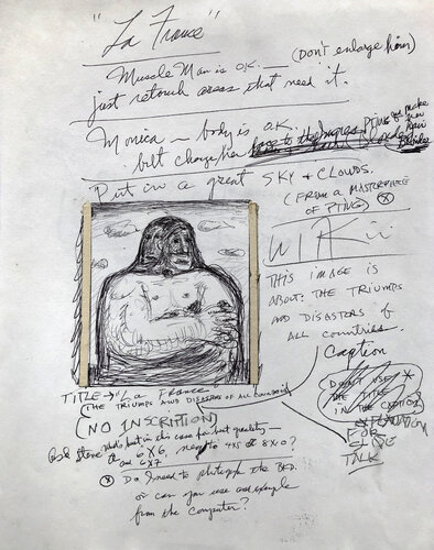 La France van Joel-Peter Witkin, Werk op papier te koop op Singulart