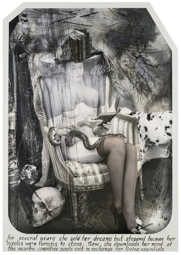 The Paris Triad: The Reader, Paris [巴黎三联：阅读者] van Joel-Peter Witkin, Fotografie te koop op Singulart