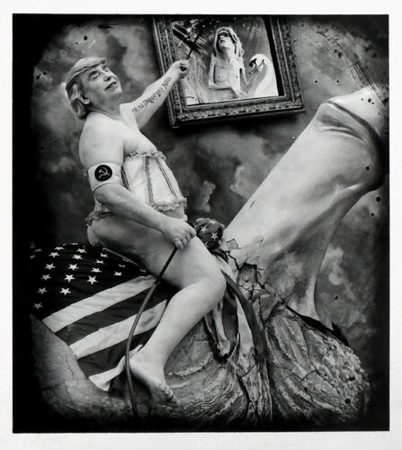The Great Masturbator And The Country He Rode In On, New Mexico van Joel-Peter Witkin, Fotografie te koop op Singulart