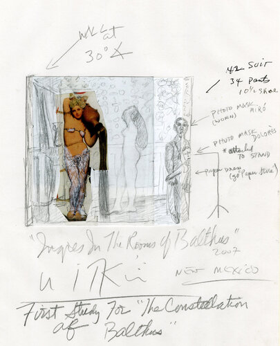 Ingres in the Rooms of Balthus, NM van Joel-Peter Witkin, Werk op papier te koop op Singulart