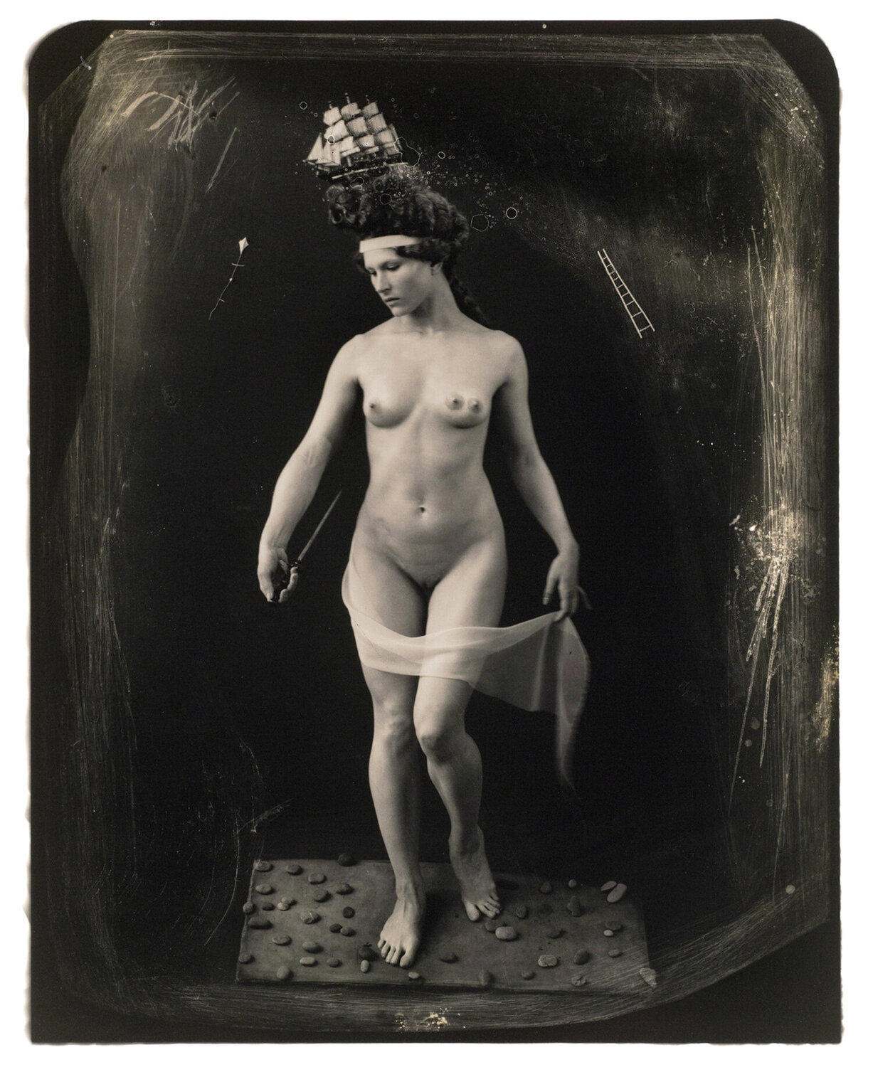 Beauty Has Three Nipples Joel-Peter Witkin Fotografia in vendita