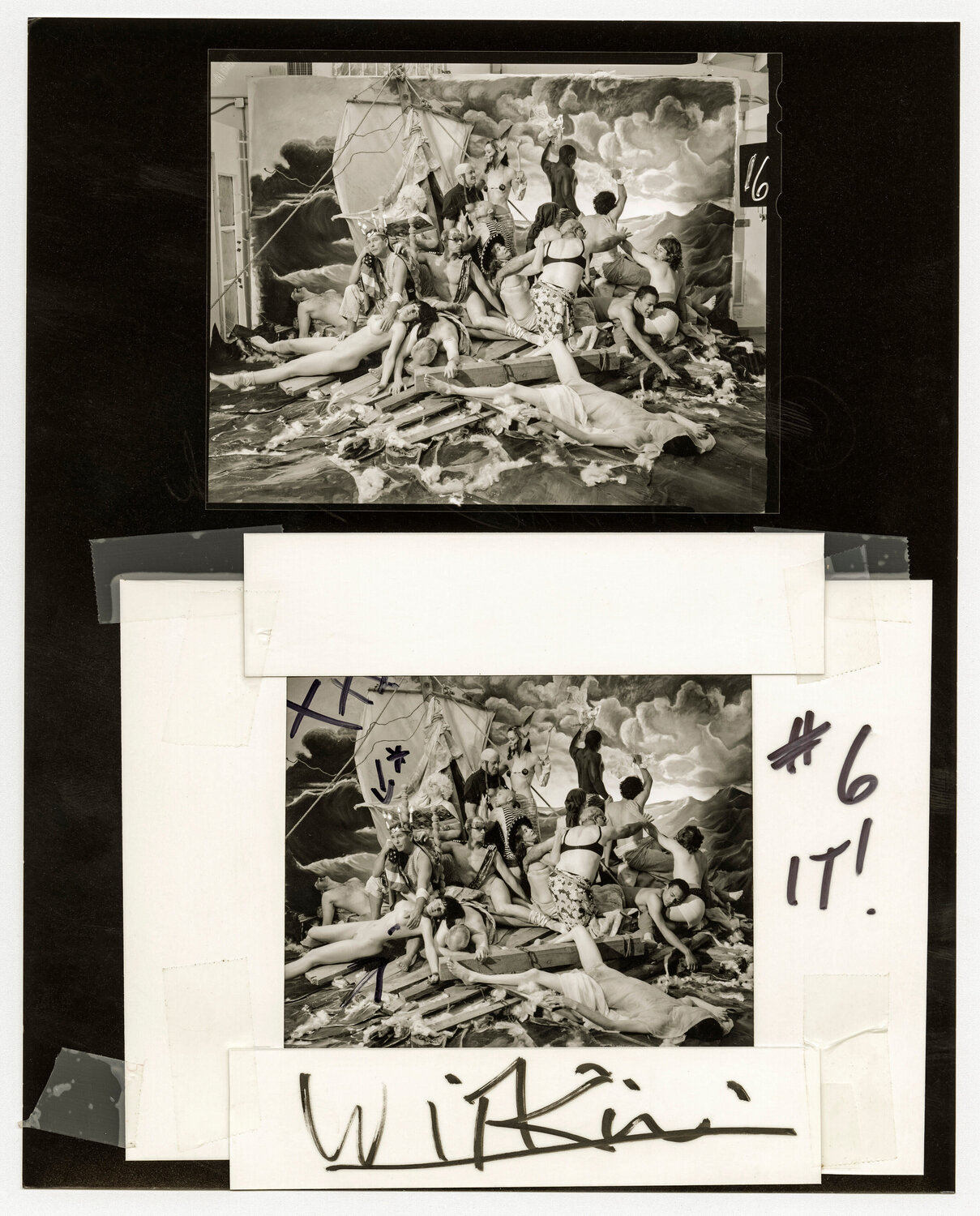 The Raft of George W. Bush, NM Joel-Peter Witkin Fotografie zu verkaufen
