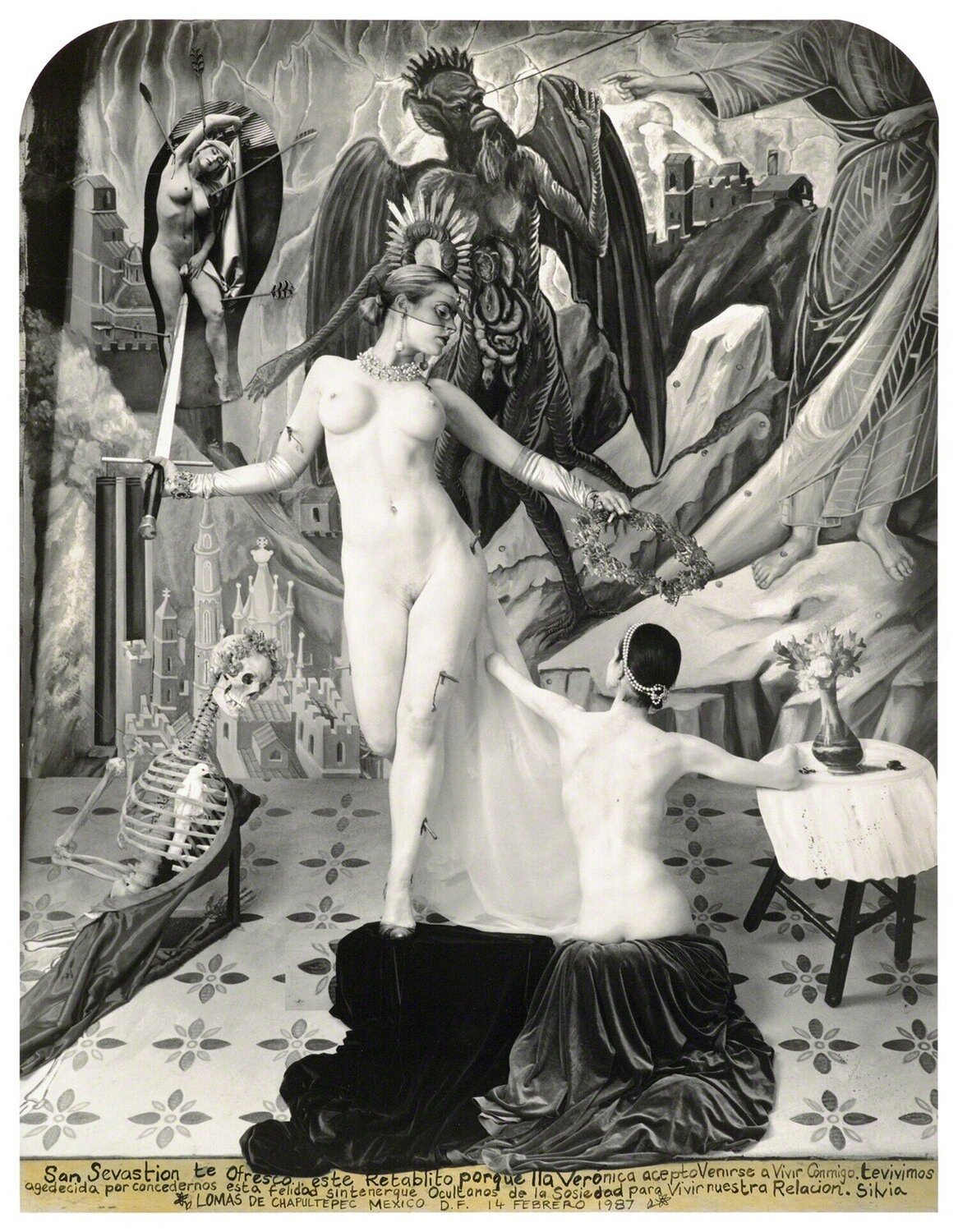 Retablo, New Mexico Joel-Peter Witkin Fotografia in vendita