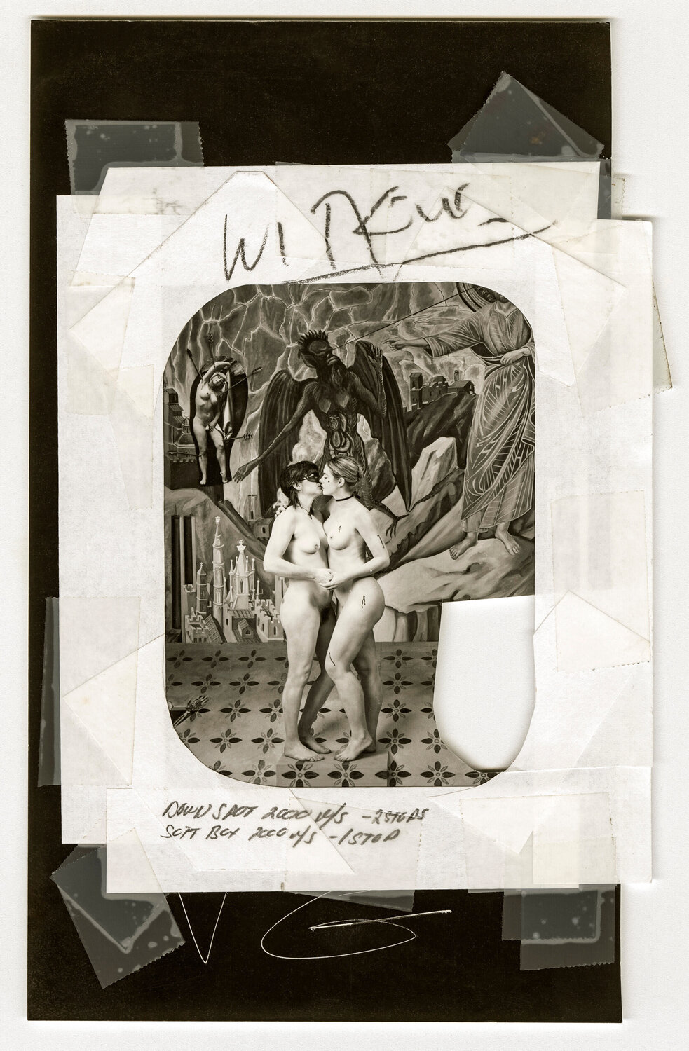 Retablo (Kissing Woman), NM Joel-Peter Witkin Fotografie zu verkaufen