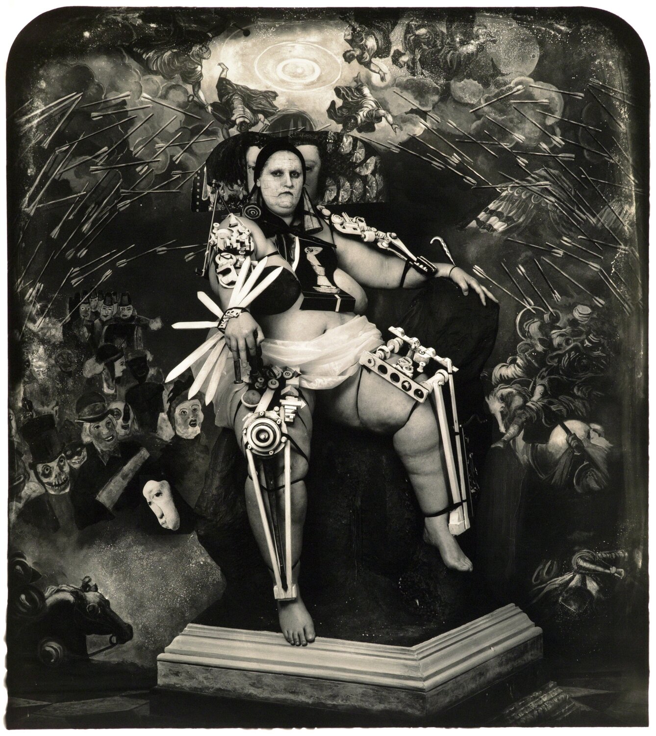 Female King, New Mexico Joel-Peter Witkin Fotografia in vendita