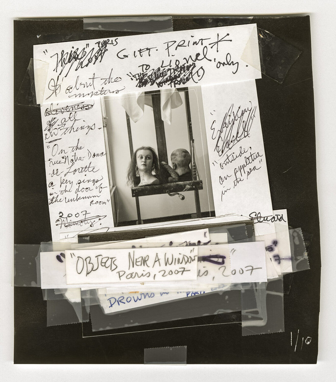 Objects Near a Window, AKA: Objects Before a Window, Paris Joel-Peter Witkin Fotografie te koop