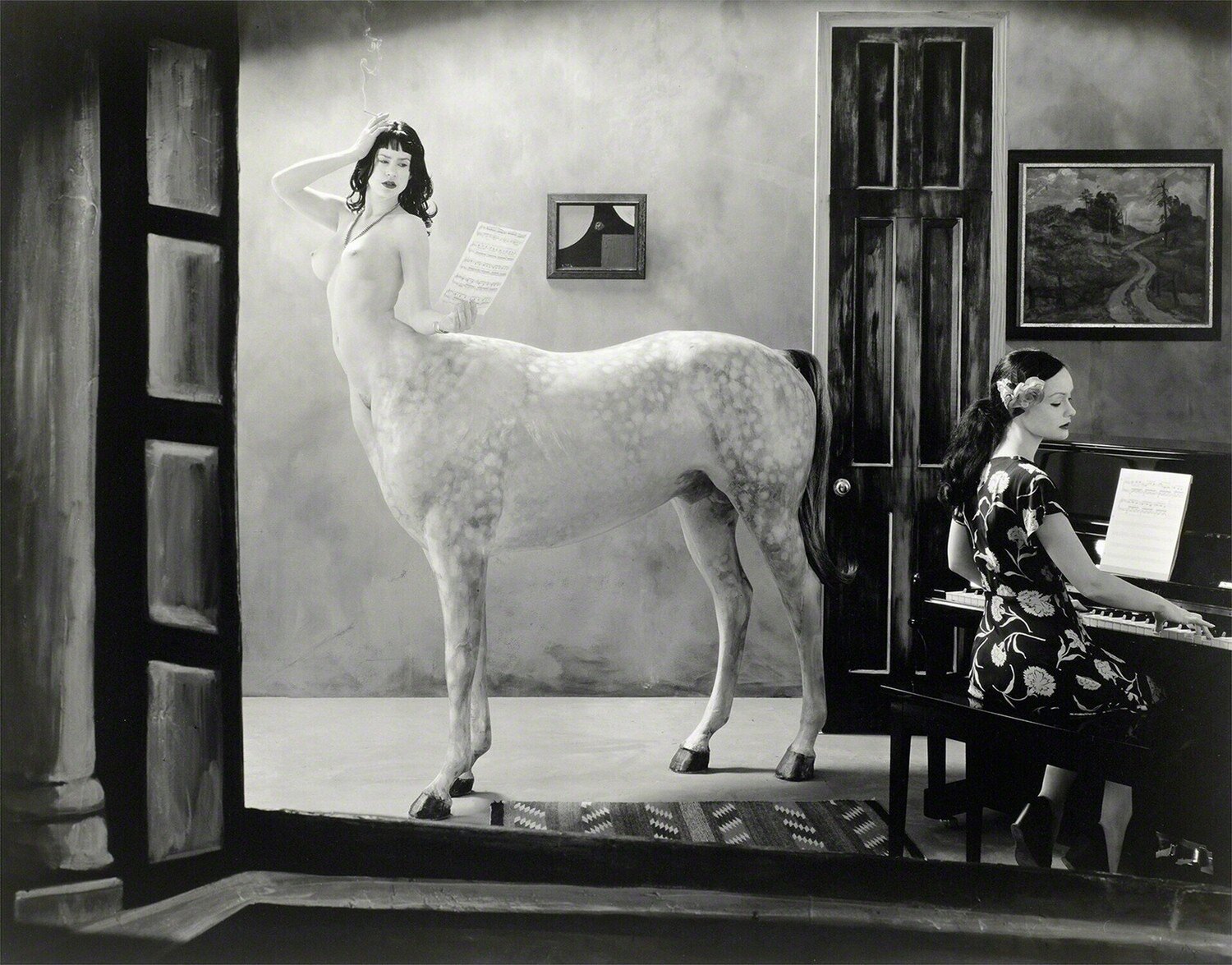Night in a Small Town, New Mexico Joel-Peter Witkin Fotografie zu verkaufen