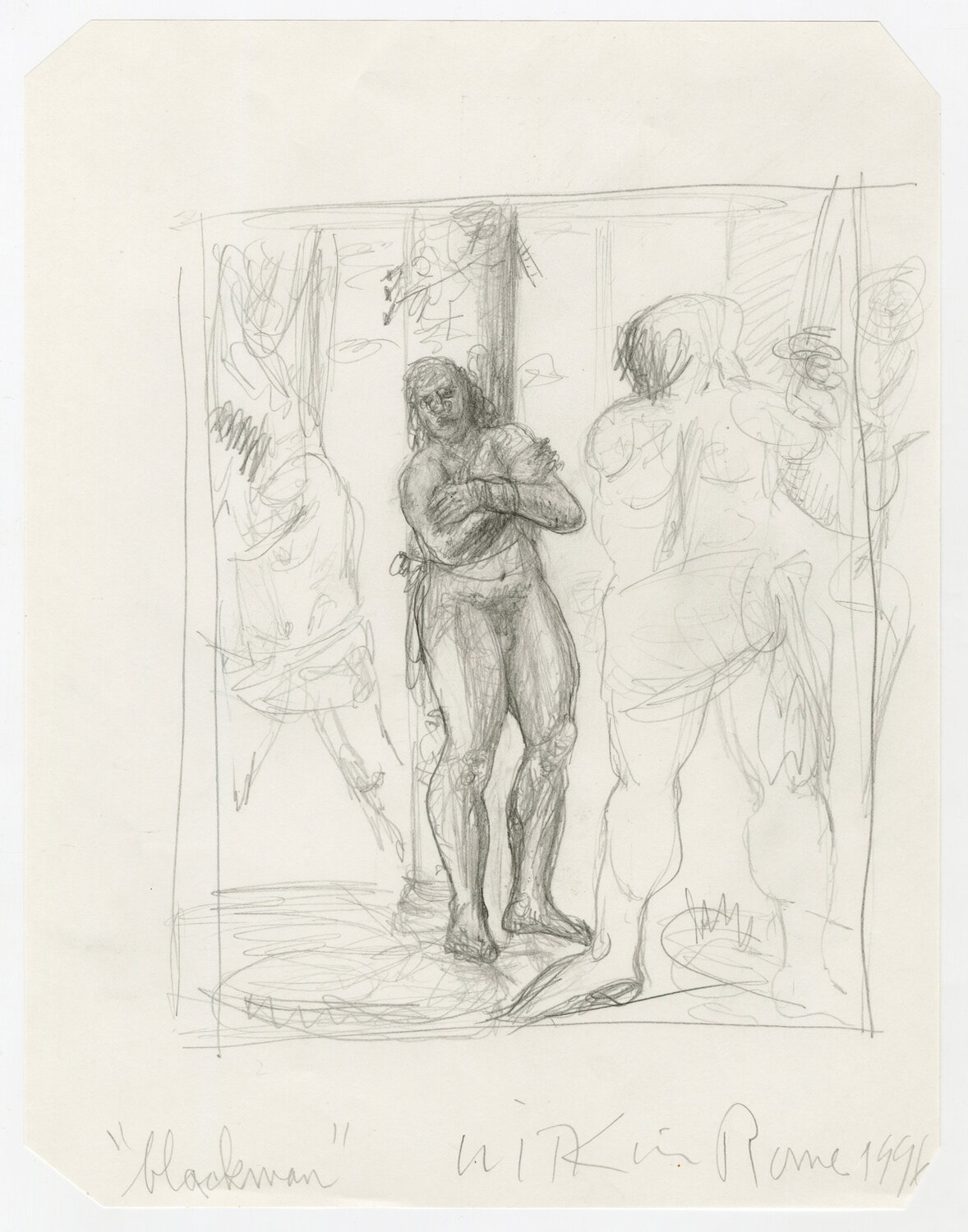 Blackman, Rome Joel-Peter Witkin Werk op papier te koop