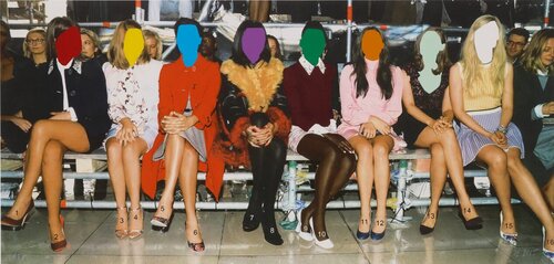 Front Row: Numbered Legs van John Baldessari, Afdruk te koop op Singulart