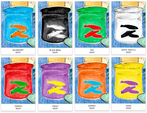 Eight Soups Series van John Baldessari, Afdruk te koop op Singulart