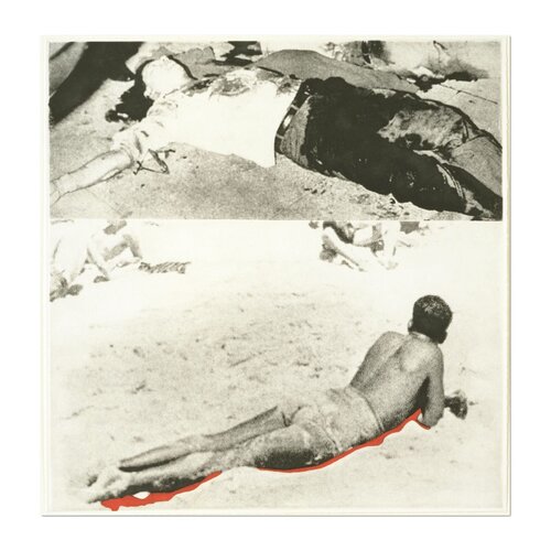 Two Figures (One with Shadow) from Hegel's Cellar Portfolio van John Baldessari, Afdruk te koop op Singulart
