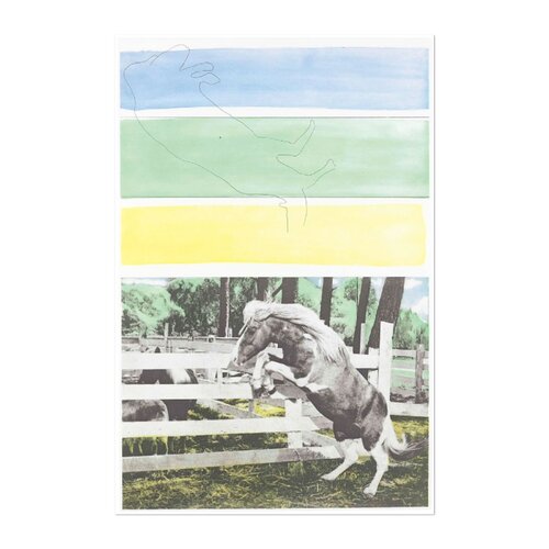 Three Colors (With Horse Descending) from Hegel's Cellar Portfolio van John Baldessari, Afdruk te koop op Singulart