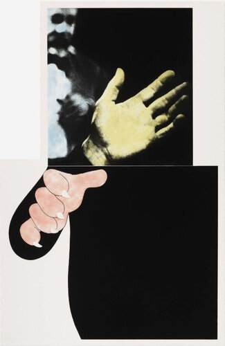 Two Hands (With Distant Figure) van John Baldessari, Afdruk te koop op Singulart
