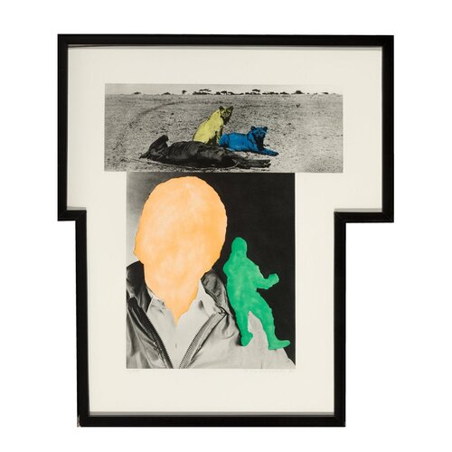 Person With Conscience (Green) Animals Quiescent van John Baldessari, Andere media te koop op Singulart