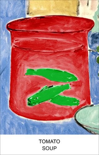 Eight Soups: Tomato Soup van John Baldessari, Afdruk te koop op Singulart