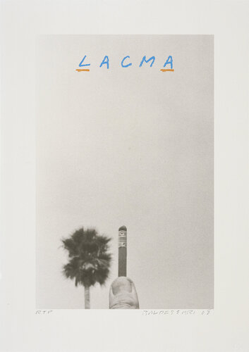 For LACMA van John Baldessari, Afdruk te koop op Singulart