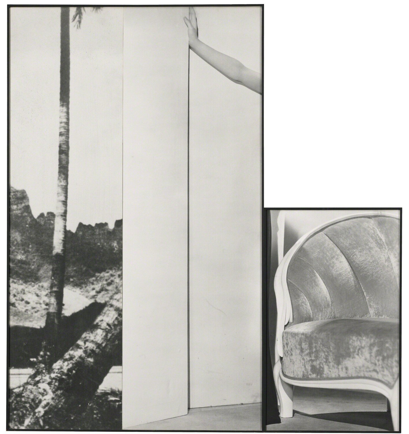 Tree, Hand, Chair John Baldessari Fotografia in vendita