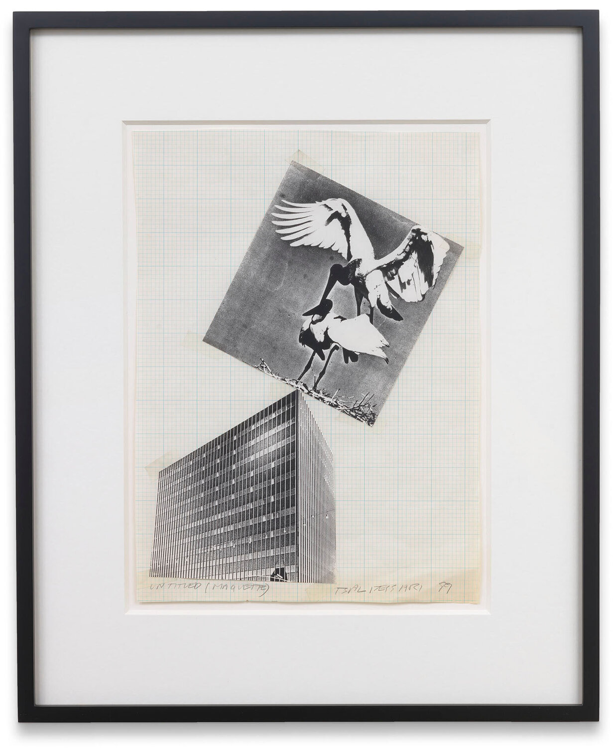 Untitled (Maquette) John Baldessari Werk op papier te koop