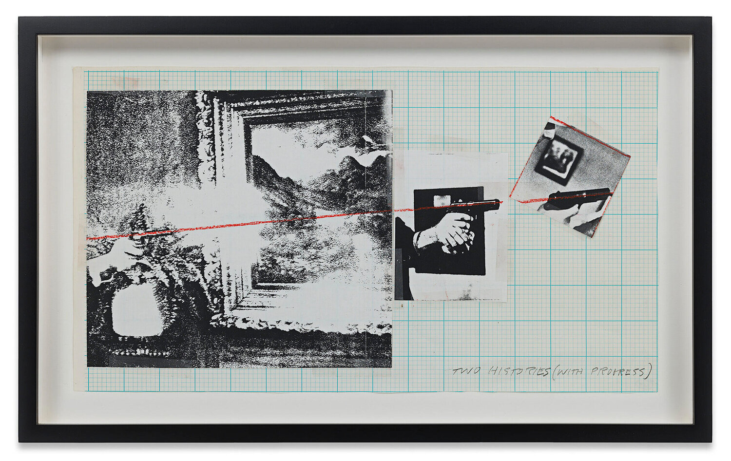 Two Histories (With Progress) John Baldessari Werk op papier te koop