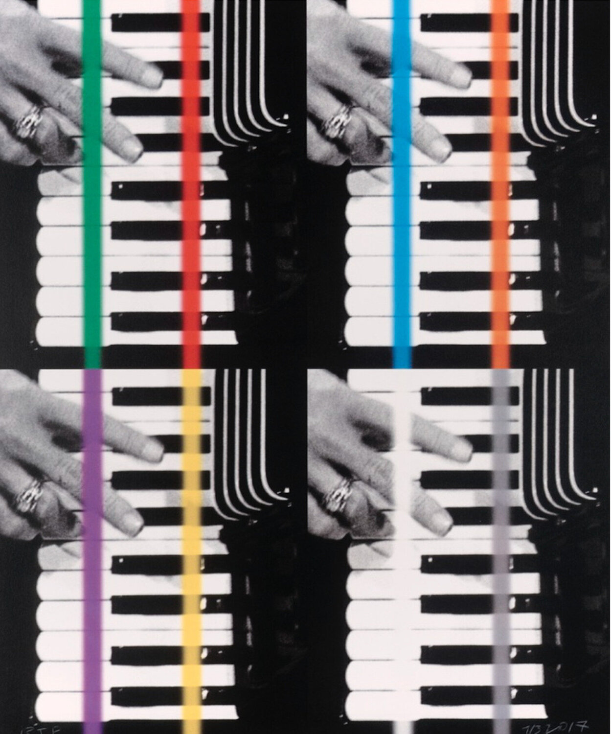 Concerto for Two John Baldessari Afdruk te koop