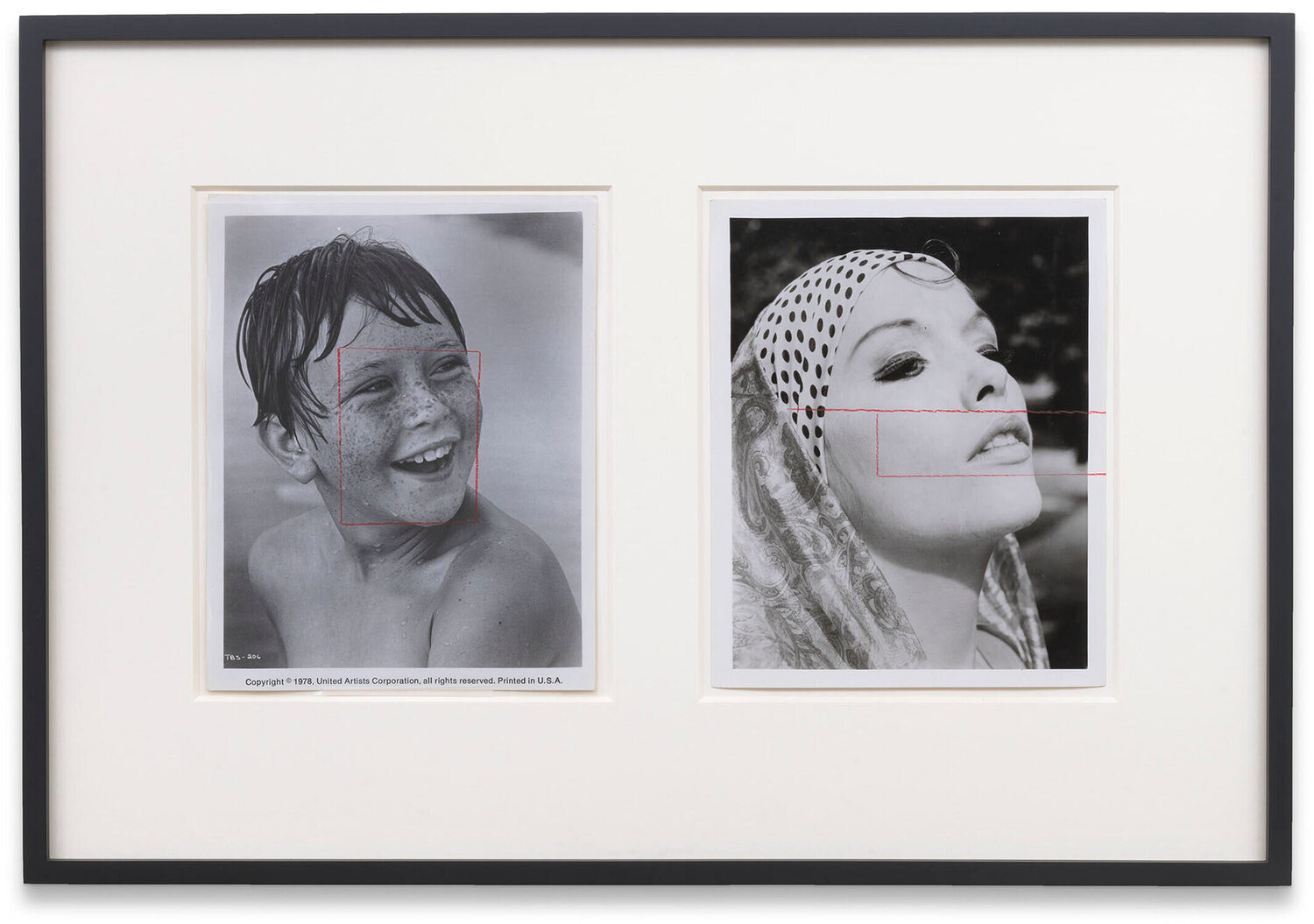 (Maquette) John Baldessari Werk op papier te koop