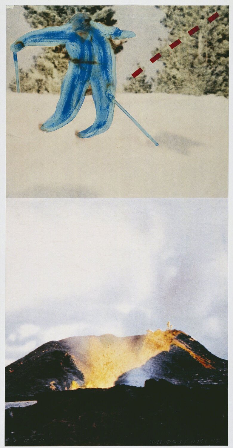 Jump (with Volcano) John Baldessari Afdruk te koop