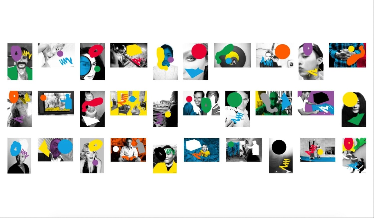 Visionaire 64 (Platinum Edition) John Baldessari Afdruk te koop