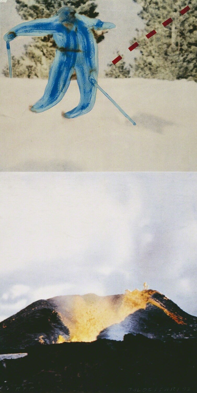 Jump (with Volcano) John Baldessari Afdruk te koop
