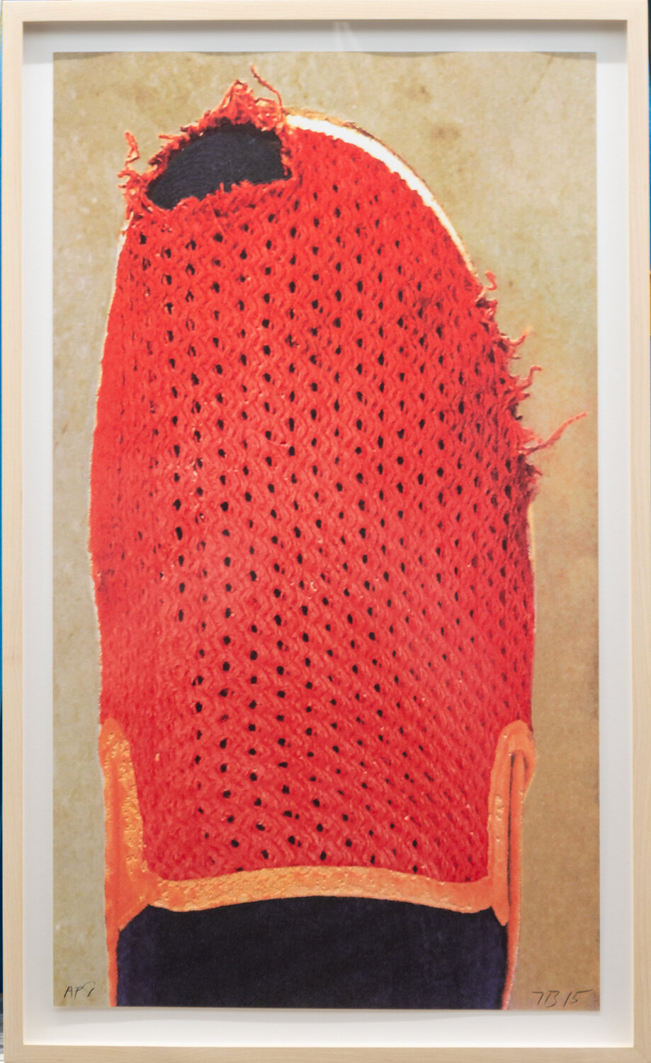 Red Slipper John Baldessari Afdruk te koop