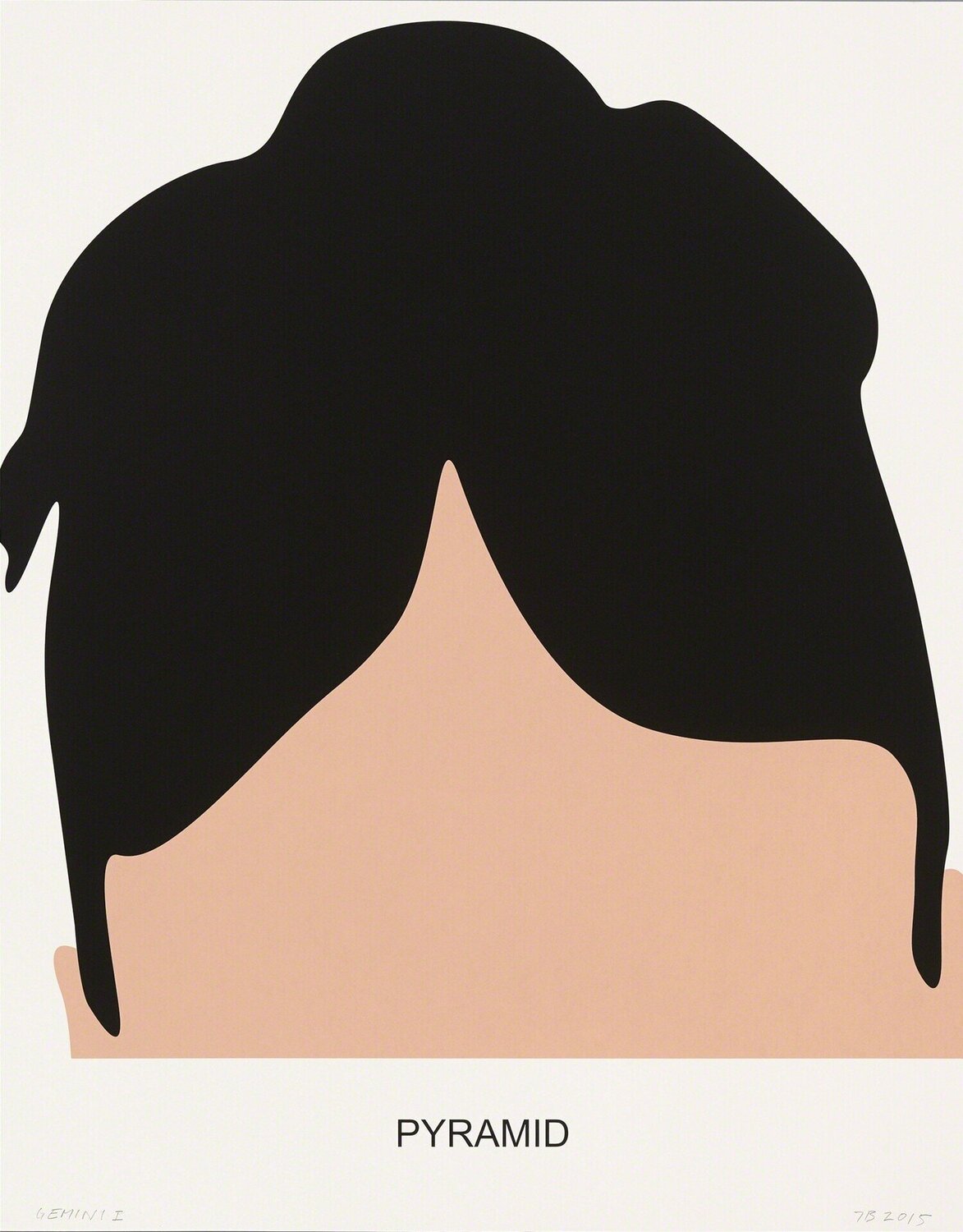 Pyramid John Baldessari Afdruk te koop