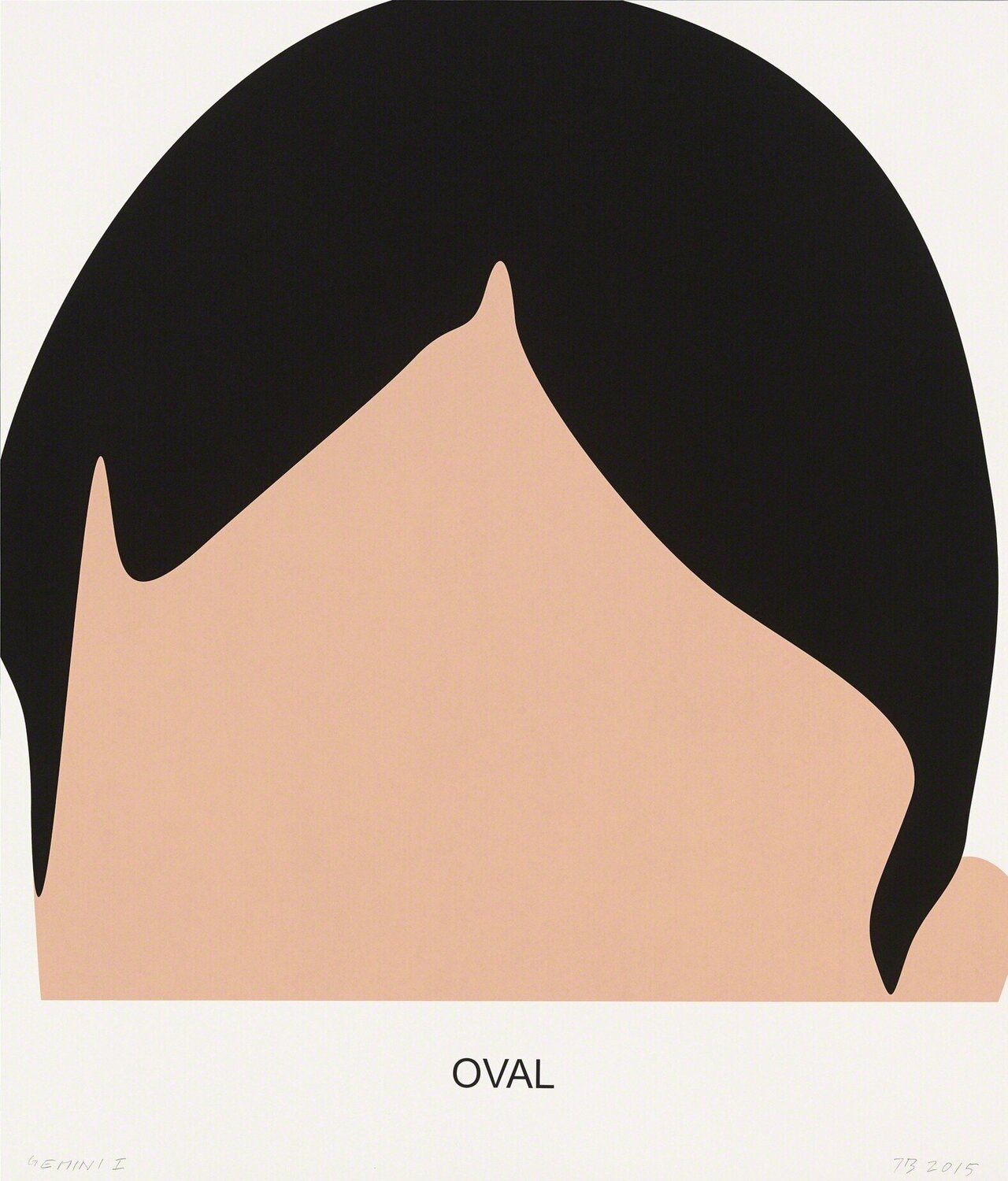 Oval John Baldessari Afdruk te koop