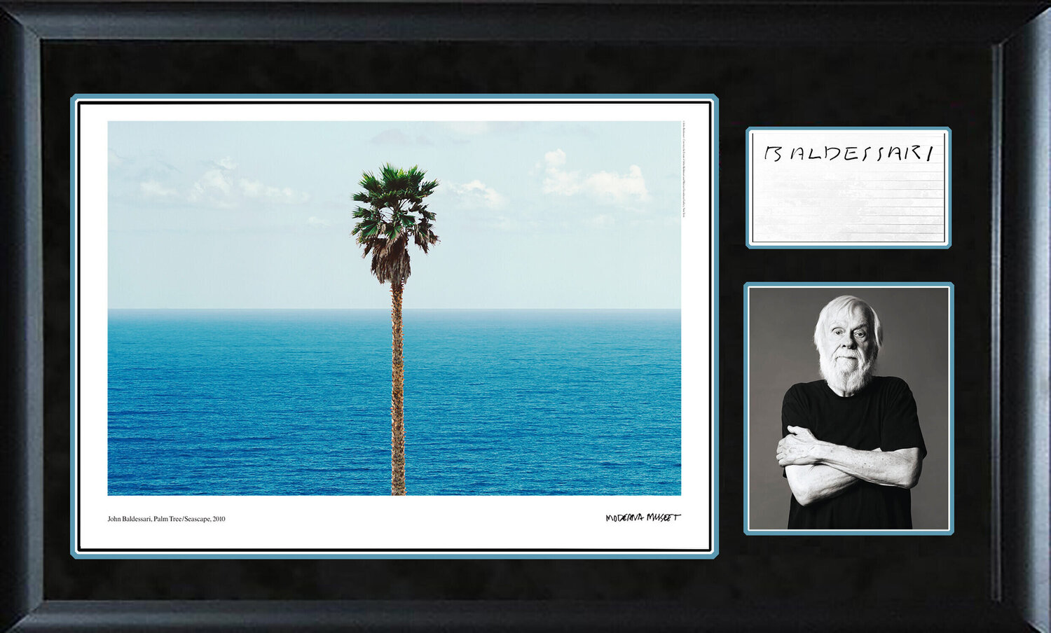 Palm Tree/Seascape' (framed) John Baldessari Afdruk te koop