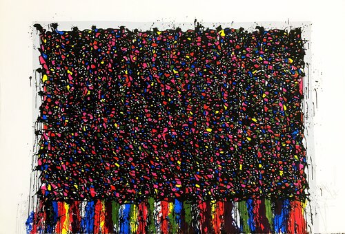 Sans titre (Hanji) van JonOne, Afdruk te koop op Singulart