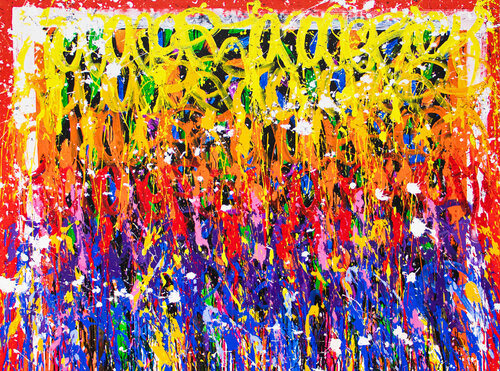 Kevin's Corner van JonOne, Schilderij te koop op Singulart