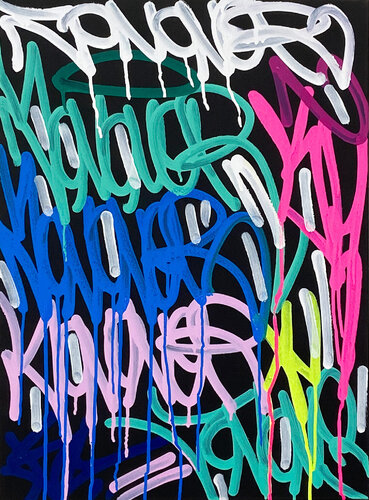 Miami 4 van JonOne, Schilderij te koop op Singulart