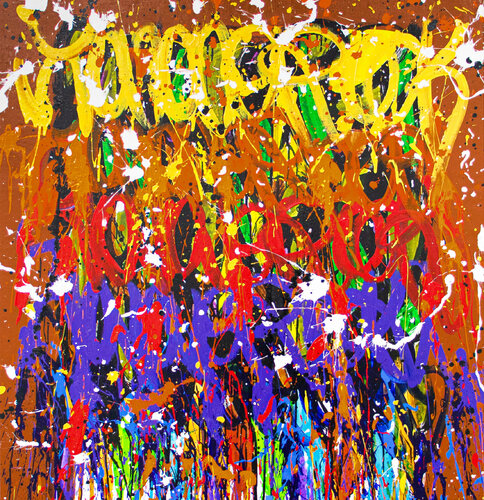 Enjoy Life van JonOne, Schilderij te koop op Singulart