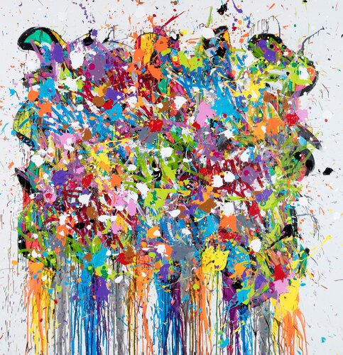 Color splashes van JonOne, Schilderij te koop op Singulart
