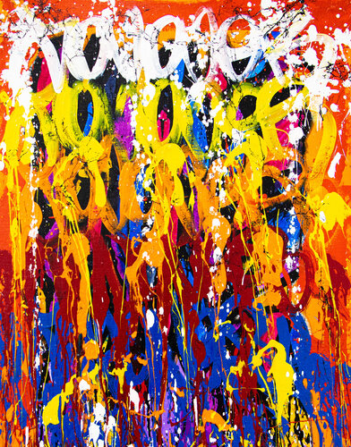 Little Miss Sunshine van JonOne, Schilderij te koop op Singulart