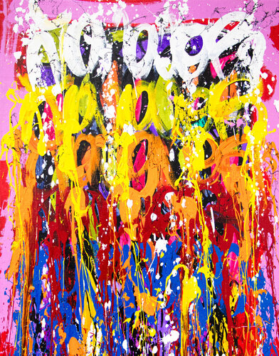 Ibiza Life Style van JonOne, Schilderij te koop op Singulart